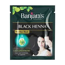 1) apply pure henna first, then 2) pure indigo second. Buy Banjaras Black Henna 6 Sachets Brazilian Black 9 Gm Online At Best Price Hair Treatment