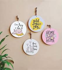 Cute Home Quotes Mdf Wooden Printed