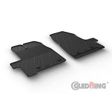 rubber car mats set suitable for ford