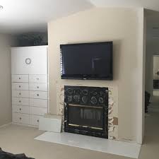 please need help with my fireplace wall