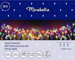 Mirabella 600 Led Multi Coloured Solar