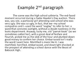Personal Narrative Essay Example College Examples Experience If You