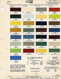 Automotive Color Charts And Codes Flickr
