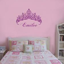 Wall Stickers Custom Baby Name Crown
