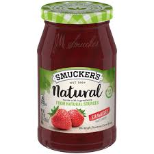 natural strawberry fruit spread