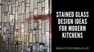Modern Kitchens Scottish Stained Glass
