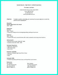sample resume grandview high school college access    simple     Nursing Student Resume Format Template