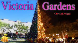 victoria gardens mall christmas time in