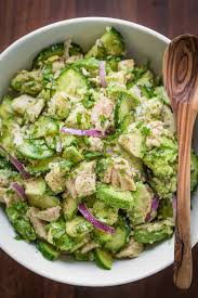 avocado tuna salad recipe video