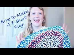 how to make a braided t shirt rug you