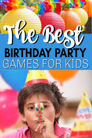 birthday party games for kids 15