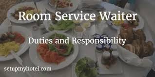 The primary responsibilities for restaurant servers include anything having to do with directly caring for guests. Room Service Waiter Waitress In Room Dining Ird Server Job Description
