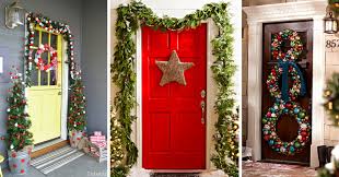 christmas door decorating hey
