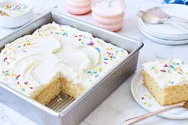 vanilla cake pan cake recipe king