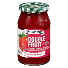 smucker s jam double fruit strawberry