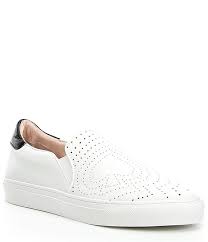 Kate Spade New York Andy Leather Logo Perforated Sneakers