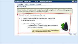 property tax exemptions exempt