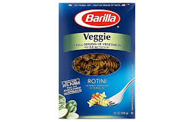 barilla veggie rotini box 340 grams