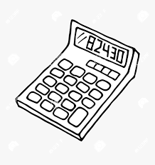 Almost files can be used for commercial. Calculator X Icon Outlined On White Background Royalty Calculator Clipart Black And White Hd Png Download Transparent Png Image Pngitem