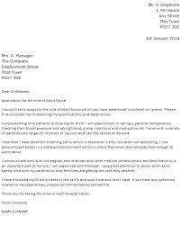 Adult Nurse Cover Letter Example Icover Org Uk