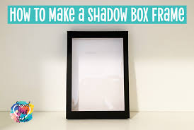 Cardstock Shadow Box Frame