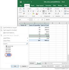 ms excel 2016 how to hide a value in a