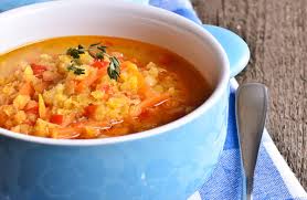 rustic tomato lentil soup recipe