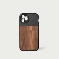 moment case for apple iphone 12 pro walnut wood