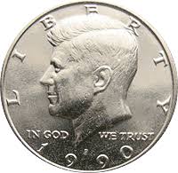 1990 P Kennedy Half Dollar Value Cointrackers