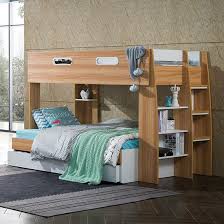 Double Bunk Bed Storage Trundle