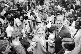 Joe and jill biden wave to the crowds after joe announces his candidacy for the democratic presidential nomination, 1987. Jill Biden Why I Was Initially Reluctant To Marry Joe Biden Time