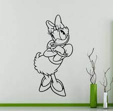 Daisy Duck Wall Sticker Cartoon Disney