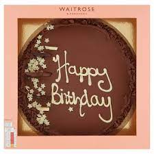 Waitrose Happy Birthday Cake Waitrose gambar png
