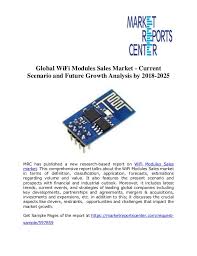 Global Wi Fi Modules Sales Market Current Scenario And Future Growt