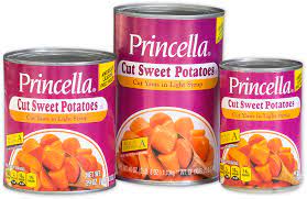 princella cut sweet potatoes