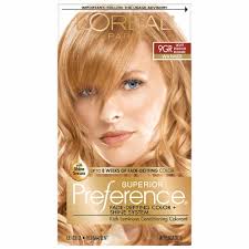 L'oreal hair color and hair dyes are available in a wide selection of shades from light blonde to jet black. L Oreal Paris Superior Preference 9gr Light Reddish Blonde Permanent Hair Color Kit 1 Ct Kroger