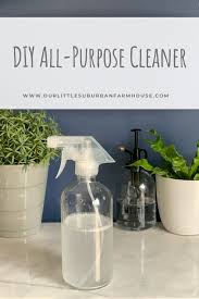 diy all purpose cleaner our little