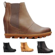 This lining grabs my socks which one would want to wear in colder weather. Sorel Joan Of Arctic Wedge Ii Chelsea Bootie Womens Up To 46 Off 4 6 Star Rating W Free Shipping