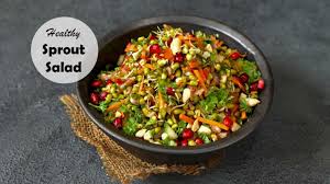 healthy sprout salad indian mung bean