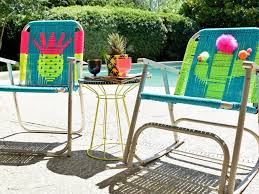 Which brand has the largest assortment of plastic patio chairs at the home depot? How To Macrame A Vintage Lawn Chair How Tos Diy