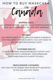 how to maskcara makeup in canada