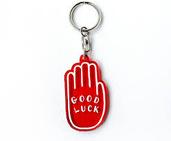 good luck key holder whw