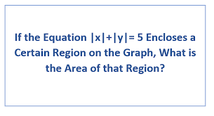 Encloses A Certain Region On The Graph