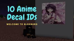 Jun 06, 2021 · these are the list of roblox decal ids and spray codes that use to spray paint the specific items. Anime Decal Ids For Roblox Bloxburg Youtube