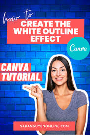 canva white outline tutorial create