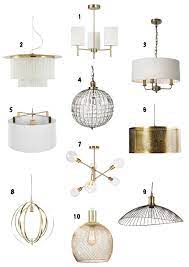 10 of the best gold ceiling lights
