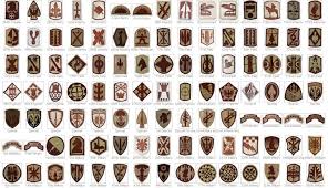 My Collection Of Desert Shoulder Sleeve Insignia Army And