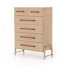 There are lots of shapes, sizes and looks to choose from, from tall, narrow units to wide, low shapes, so it's easy to find a finish and design that will fit right into your home (just remember to attach it to the wall. Rosedale 6 Drawer Tall Dresser Burke Decor