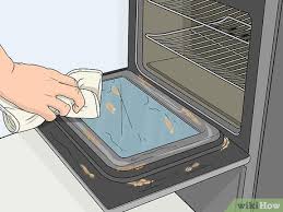 To Clean The Inside Of An Oven Door