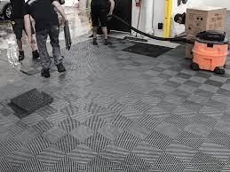 tiling garage floor interlocking pvc
